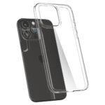 Coque Spigen Air Skin Hybrid pour iPhone 15 Pro - Crystal Clear – Image 4