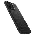 Coque Spigen Liquid Air pour iPhone 15 Pro - Matte Black – Image 4