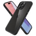 Coque Spigen Ultra Hybrid pour iPhone 15 Pro Max - Matte Black – Image 6