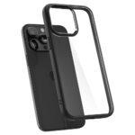 Coque Spigen Ultra Hybrid pour iPhone 15 Pro Max - Matte Black – Image 2