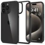 Coque Spigen Ultra Hybrid pour iPhone 15 Pro Max - Matte Black