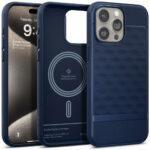 Coque Spigen Parallax S MagSafe pour iPhone 15 Pro Max - Midnight Blue