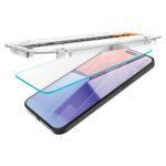 Lot de 2 protections d'écran Spigen Glas.tR EZ-FIT pour iPhone 15 Pro - Clear – Image 4