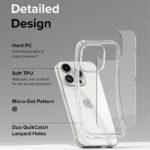 Coque Ringke Fusion pour iPhone 15 Pro - Clear – Image 6
