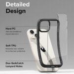 Coque Ringke Fusion Bold pour iPhone 15 Plus - Black – Image 5