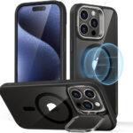 Coque MagSafe ESR Classic Hybrid HaloLock Kickstand pour iPhone 15 Pro Max - Clear Black