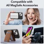 Coque MagSafe ESR Classic Hybrid HaloLock pour iPhone 14 / iPhone 13 - Black – Image 5