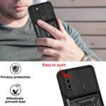 Coque Techsuit CamShield Series pour Samsung Galaxy A21s - Black – Image 3