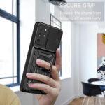 Coque Techsuit CamShield Series pour Samsung Galaxy S20 Plus - Black – Image 3