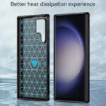 Coque Techsuit Carbon Silicone pour Samsung Galaxy S24 Ultra - Black – Image 5