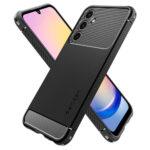 Coque Spigen Rugged Armor pour Samsung Galaxy A25 - Black – Image 2