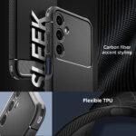 Coque Spigen Rugged Armor pour Samsung Galaxy A25 - Black – Image 6
