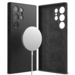 Coque Ringke Silicone Magnetic MagSafe pour Samsung Galaxy S24 Ultra - Black