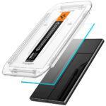 Lot de 2 protections d'écran Spigen Glas.tR EZ-FIT pour Samsung Galaxy S24 Ultra - Clear – Image 3