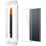 Lot de 2 protections d'écran Spigen Glas.tR EZ-FIT pour Samsung Galaxy S24 Ultra - Clear – Image 2