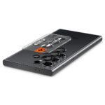 Lot de 2 protections d'objectif Spigen Optik.tR EZ Fit Pro Camera Glass pour Samsung Galaxy S24 Ultra - Black – Image 3