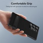 Coque ESR Air Shield Boost Kickstand pour Samsung Galaxy S24 Ultra - Black – Image 3