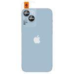 Lot de 2 protections d'objectif Spigen Optik.tR EZ Fit Pro Camera Glass pour iPhone 14 / iPhone 14 Plus - Black – Image 5