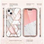 Coque intégrale i-Blason Cosmo pour iPhone 14 Plus - Marble – Image 3