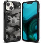 Coque Ringke Fusion X Design pour iPhone 14 Plus - Camo Black – Image 3
