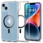 Coque Spigen Ultra Hybrid MagSafe pour iPhone 14 Plus - Carbon Fiber