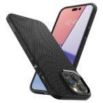 Coque Spigen Liquid Air pour iPhone 14 Pro Max - Matte Black – Image 3
