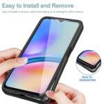 Coque intégrale Techsuit ColorVerse 360 pour Samsung Galaxy A05s - Black – Image 2