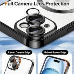 Coque Techsuit Luxury Crystal MagSafe pour iPhone 15 - Black – Image 5