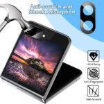 Protection d'objectif Techsuit Full Camera Glass pour Samsung Galaxy Z Flip6 / Flip7 FE - Black – Image 6
