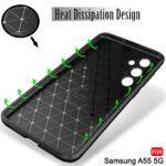 Coque Techsuit CarbonFiber pour Samsung Galaxy A55 - Black – Image 5