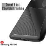 Coque Techsuit CarbonFiber pour Samsung Galaxy A55 - Black – Image 6