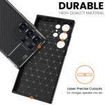 Coque Techsuit CarbonFiber pour Samsung Galaxy S24 Ultra - Black – Image 2