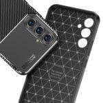 Coque Techsuit CarbonFiber pour Samsung Galaxy A54 - Black – Image 5