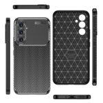 Coque Techsuit CarbonFiber pour Samsung Galaxy A54 - Black – Image 3
