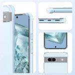 Coque Techsuit Shockproof Clear Silicone pour Google Pixel 9 Pro - Clear – Image 6