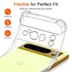 Coque Techsuit Shockproof Clear Silicone pour Google Pixel 9 Pro XL - Clear – Image 2