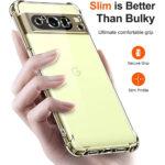 Coque Techsuit Shockproof Clear Silicone pour Google Pixel 9 Pro XL - Clear – Image 3
