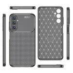 Coque Techsuit CarbonFiber pour Samsung Galaxy A05s - Black – Image 6