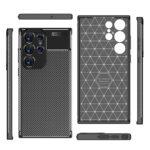 Coque Techsuit CarbonFiber pour Samsung Galaxy S23 Ultra - Black – Image 2