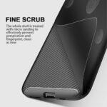 Coque Techsuit CarbonFiber pour Samsung Galaxy S21 Ultra - Black – Image 2