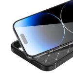 Coque Techsuit CarbonFiber pour iPhone 15 Plus - Black – Image 2