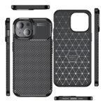 Coque Techsuit CarbonFiber pour iPhone 15 Plus - Black – Image 3