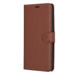 Étui portefeuille Techsuit Leather Folio pour iPhone XS Max - Brown – Image 4