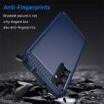 Coque Techsuit Carbon Silicone pour Samsung Galaxy A55 - Blue – Image 2