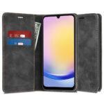 Étui portefeuille Techsuit Confy Cover pour Samsung Galaxy A25 - Black