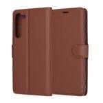 Étui portefeuille Techsuit Leather Folio pour Samsung Galaxy S23 Plus - Brown – Image 6