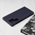 Étui à rabat Techsuit eFold Series pour Samsung Galaxy S22 Ultra - Dark Blue – Image 2
