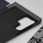 Étui à rabat Techsuit eFold Series pour Samsung Galaxy S22 Ultra - Dark Blue – Image 3