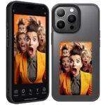 Coque Techsuit SmartScreen NFC pour iPhone 15 Pro - Black