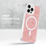 Coque Techsuit Sparkly Glitter MagSafe pour iPhone 16 Plus - Purple – Image 4